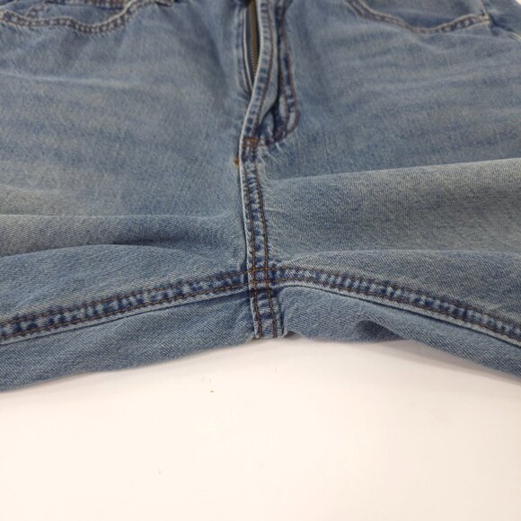 SIMPLE SOCIETY Women's Blue Jeans SIZE 9/29 Wide Leg High Rise Lightweight 30x29 - Picture 11 of 16